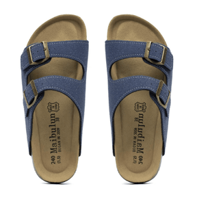 Maibulun Suede Sandal - Blue