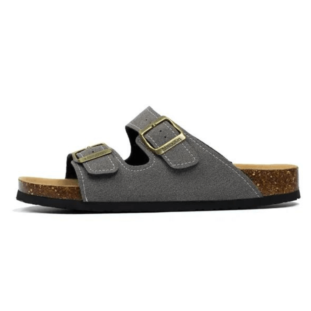Maibulun Suede Sandal - Grey