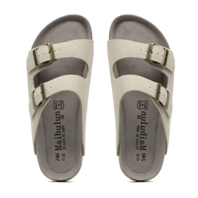 Maibulun Suede Sandal - Cream