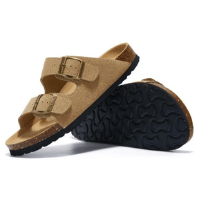 Maibulun Suede Sandal - Light Brown