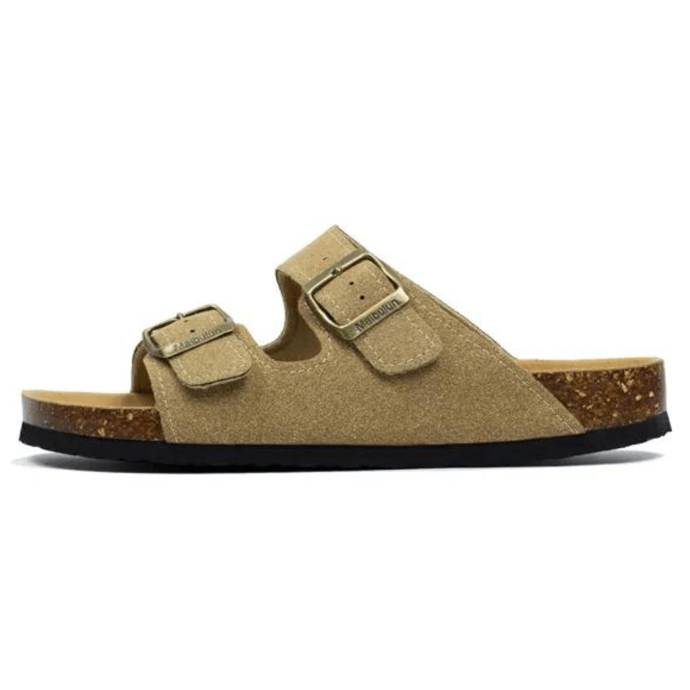 Maibulun Suede Sandal - Light Brown