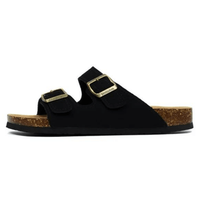 Maibulun Suede Sandal - Black