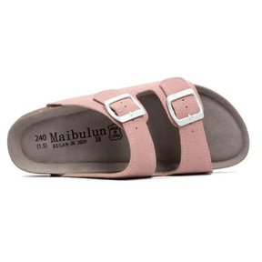 Maibulun Suede Sandal - Pink