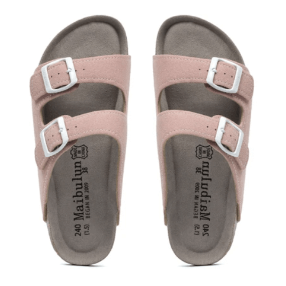 Maibulun Suede Sandal - Pink