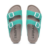 Maibulun Suede Sandal - Sea Green