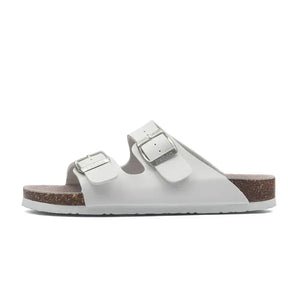Maibulun Leather Sandal - White
