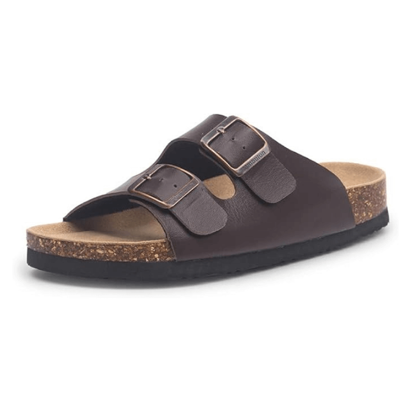 Maibulun Leather Sandal - Brown