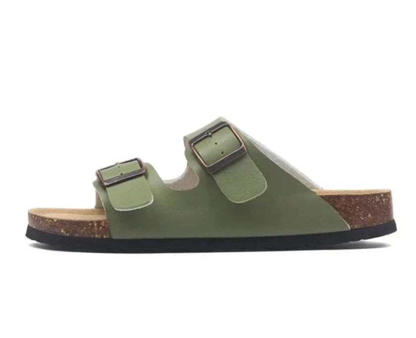 Maibulun Leather Sandal - Green